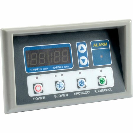 GLOBAL INDUSTRIAL Display For Commercial Portable ACfts 292686